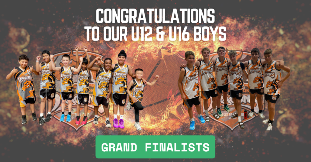 Grand Finalist U12 & U16 boys - Donnybrook Dragons