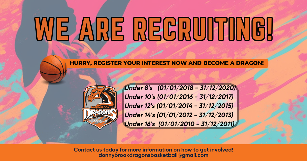 We are recruiting - Donnybrook Dragons